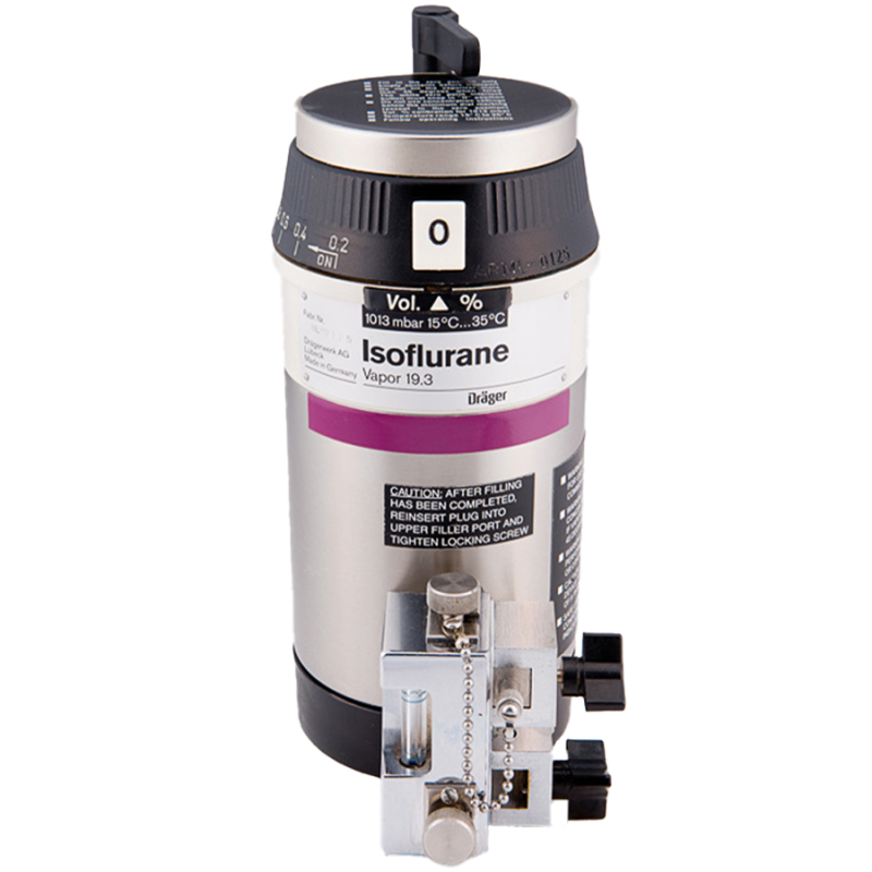 Flurane Inhaler Vapor 19.3 Isoflurane Anesthetic Vaporizer - Dräger - Remma